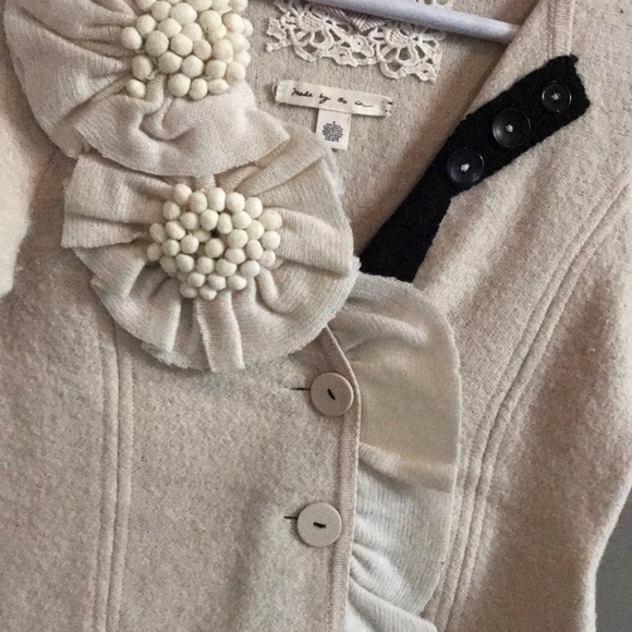 Anthro felted wool sweater - Picture 3 of 4